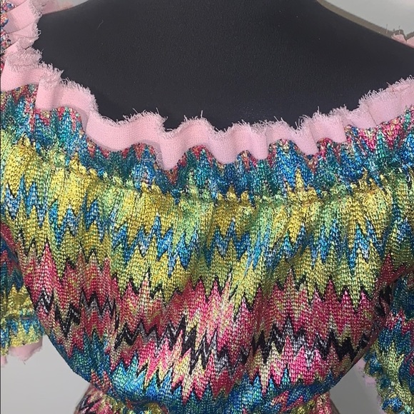 One of a Kind Christina Makowsky Knit Top - Picture 3 of 8